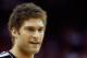 HOUSTON, TX - JANUARY 26: Brook Lopez #11 of the Brooklyn Nets waits on the court prior to the start of the game against the Houston Rockets at Toyota Center on January 26, 2013 in Houston, Texas. NOTE TO USER: User expressly acknowledges and agrees that, by downloading and or using this photograph, User is consenting to the terms and conditions of the Getty Images License Agreement. (Photo by Scott Halleran/Getty Images)