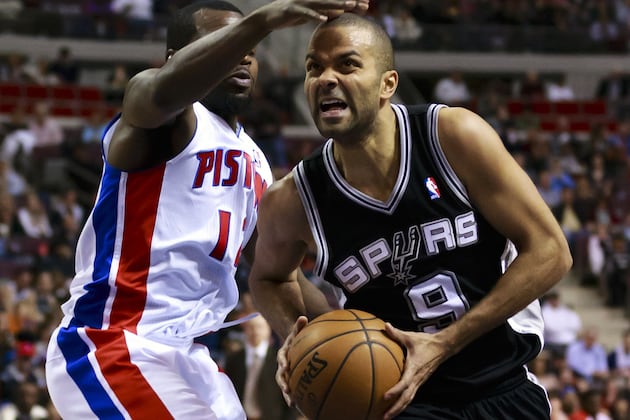 Monroe Big as Pistons End Spurs' 11-Game Win Streak
