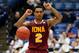 DAYTON, OH - MARCH 13: Lamont Jones #2 of the Iona Gaels calls a play in the second half while taking on the Brigham Young Cougars in the first round of the 2011 NCAA men's basketball tournament at UD Arena on March 13, 2012 in Dayton, Ohio. (Photo by Gregory Shamus/Getty Images)