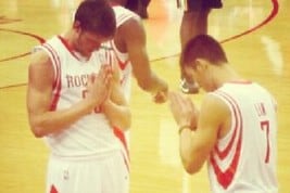 Houston Rockets Show off Kung Fu Handshake (video)