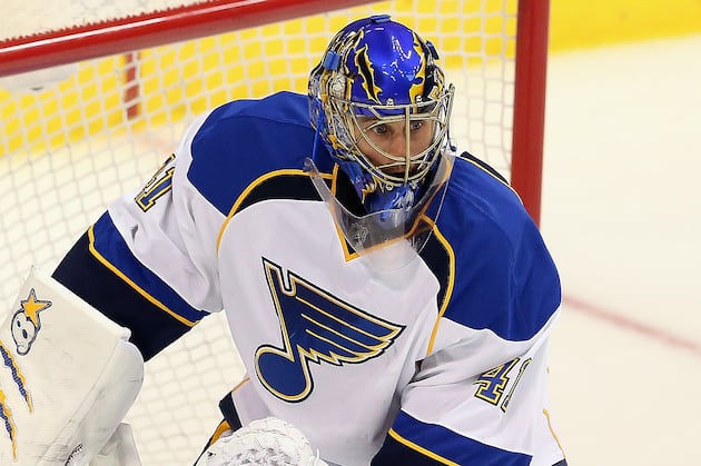 Blues Activate Halak from Injured Reserve