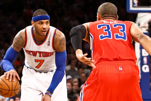 Slowing Anthony, Clippers Run Away with Victory