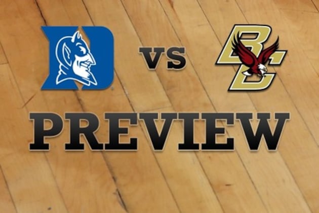 Duke vs. Boston College: Full Game Preview