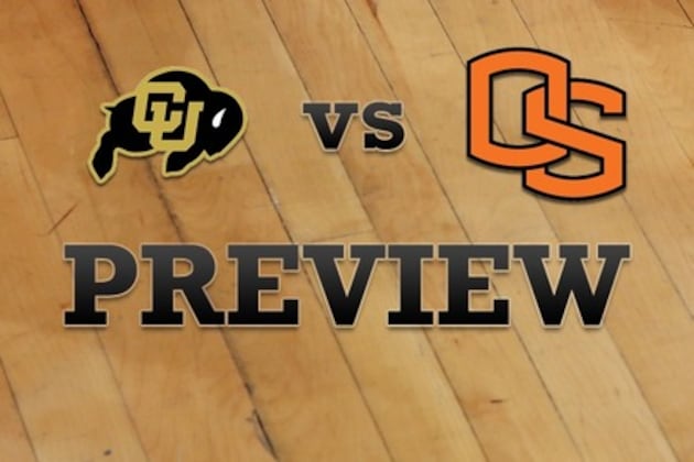 Colorado vs. Oregon State: Full Game Preview