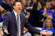 LAWRENCE, KS - JANUARY 09: Head coach Bill Self of the Kansas Jayhawks reacts from the bench during the game against the Iowa State Cyclones at Allen Fieldhouse on January 9, 2013 in Lawrence, Kansas. (Photo by Jamie Squire/Getty Images)