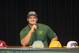 Feb 6, 2013; Auburn, CA, USA; Eddie Vanderdoes announces he will attend Notre Dame on national signing day at Placer High School. Mandatory Credit: Ed Szczepanski-USA TODAY Sports