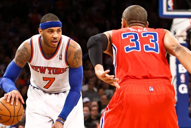Hill's Defense Helps Clippers Slow Anthony in 4th