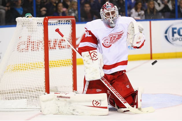 Red Wings Goalie Jonas Gustavsson Might Finally Be Showing Some Progress