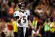 NEW ORLEANS, LA - FEBRUARY 03: Joe Flacco #5 of the Baltimore Ravens reacts against the San Francisco 49ers during Super Bowl XLVII at the Mercedes-Benz Superdome on February 3, 2013 in New Orleans, Louisiana. The Ravens won 34-31. (Photo by Chris Graythen/Getty Images)