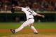 DETROIT, MI - OCTOBER 16: Justin Verlander #35 of the Detroit Tigers throws a pitch against the New York Yankees during game three of the American League Championship Series at Comerica Park on October 16, 2012 in Detroit, Michigan. (Photo by Jonathan Daniel/Getty Images)