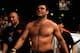 MANCHESTER, UNITED KINGDOM - APRIL 21: A victorious Gabriel Gonzaga of USA walks off after defeating Mirko Cro Cop of Croatia in a Heavyweight bout of the Ultimate Fighting Championship at the Manchester Evening News Arena on April 21, 2007 in Manchester, England. (Photo by Gary M. Prior/Getty Images)