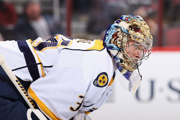 Nashville's Rinne: 'It's Tough to Win When You Don't Score Goals'