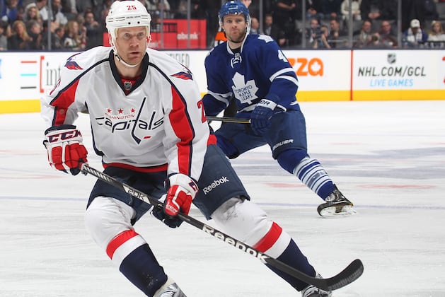 Caps' Jason Chimera Discusses Realignment