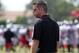 August 3, 2012; Tampa, FL, USA; Tampa Bay Buccaneers general manager Mark Dominik during training camp at One Buc Place. Mandatory Credit: Kim Klement-USA TODAY Sports