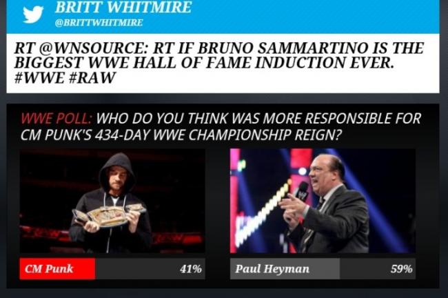 WWE app screenshot