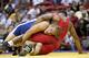 Bellator welterweight champion Ben Askren, seen here competing for a spot in the 2008 Games, is one of the many mixed martial artists who holds close ties to Olympic wrestling.