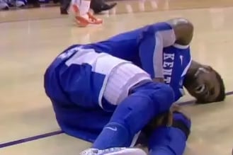 Nerlens Noel Leaves Game Against Florida After Suffering Knee Injury