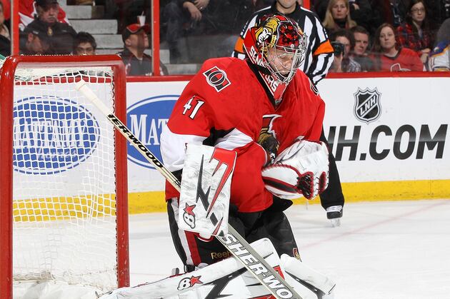 Anderson's 42 Saves Carry Senators by Sabres