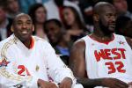 Kobe Says He and Shaq Get Along Great Now