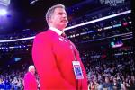 Will Ferrell Works Security for the Lakers