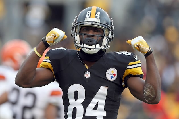 Antonio Brown Ready to Become a Leader for the Steelers