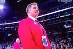 Will Ferrell Works Lakers Security, Escorts Shaq Out