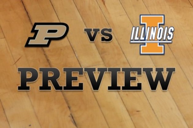Purdue vs. Illinois: Full Game Preview
