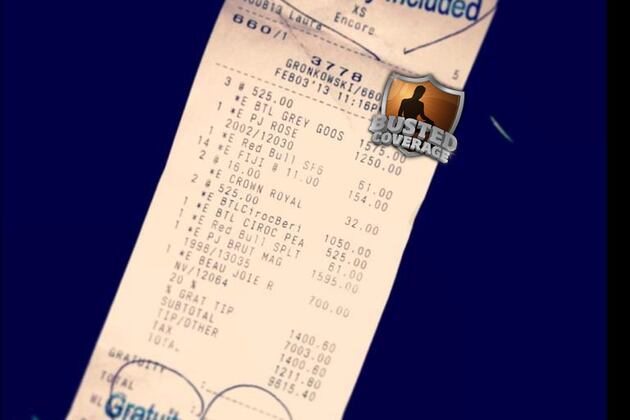 Rob Gronkowski's $9,600 Super Bowl Sunday Bar Bill