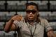 LAS VEGAS, NV - MAY 05: Boxer Adrien Broner addresses the media at the MGM Grand Garden Arena on May 5, 2012 in Las Vegas, Nevada. (Photo by Ethan Miller/Getty Images)