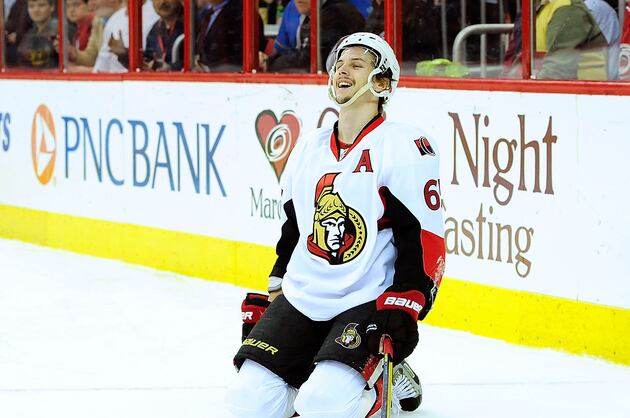 Karlsson Won't Return vs. Penguins Due to Cut on Leg