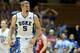 DURHAM, NC - FEBRUARY 07: Mason Plumlee #5 of the Duke Blue Devils celebrates after a play during their game against the North Carolina State Wolfpack at Cameron Indoor Stadium on February 7, 2013 in Durham, North Carolina. (Photo by Streeter Lecka/Getty Images)