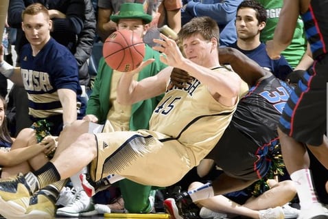 Notre Dame Edges Scrappy DePaul in Overtime