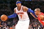 Melo Questionable for ASG with Arm Contusion