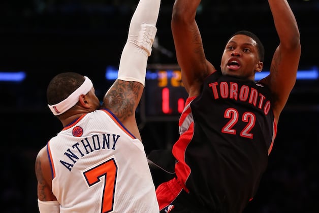 Toronto Raptors Upset New York Knicks
