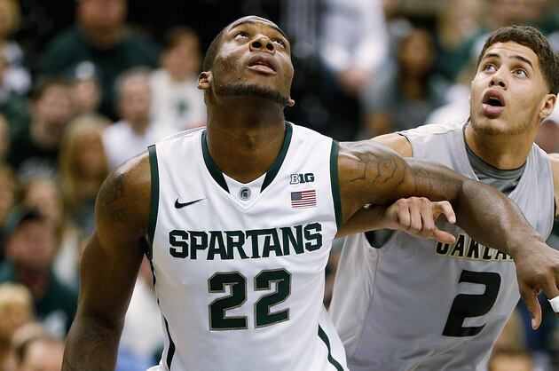 Branden Dawson Expected to Play Against Nebraska, Travis Trice Unlikely
