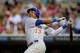 MINNEAPOLIS, MN - JUNE 8: Starlin Castro #13 of the Chicago Cubs hits a two run home run against the Minnesota Twins during the fifth inning on June 8, 2012 at Target Field in Minneapolis, Minnesota. (Photo by Hannah Foslien/Getty Images)