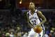 Feb 1, 2013; Memphis, TN, USA; Memphis Grizzlies power forward Ed Davis (32) shoots a free throw during the game against the Washington Wizards at the FedEx Forum. Memphis Grizzlies defeated the Washington Wizards 85-76. Mandatory Credit: Spruce Derden�USA TODAY Sports
