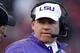 LSU head coach Les Miles