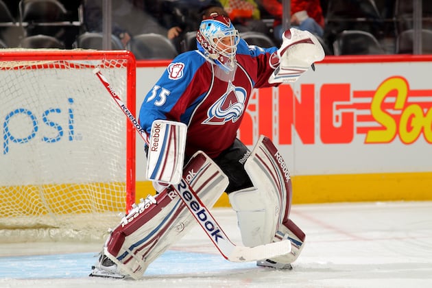Avalanche's J.S. Giguere Happy for Start vs. Minnesota Wild