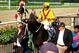 Super Filly Rachel Alexandra after winning the Mother Goose Stakes