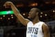 CHARLOTTE, NC - FEBRUARY 11: Kemba Walker #15 of the Charlotte Bobcats reacts after a shot during their game against the Boston Celtics at Time Warner Cable Arena on February 11, 2013 in Charlotte, North Carolina. NOTE TO USER: User expressly acknowledges and agrees that, by downloading and or using this photograph, User is consenting to the terms and conditions of the Getty Images License Agreement. (Photo by Streeter Lecka/Getty Images)