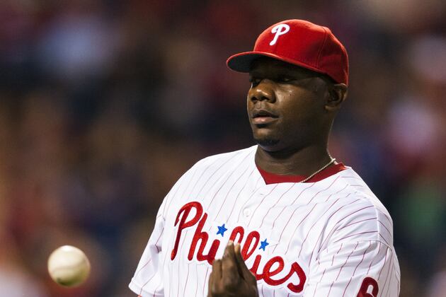 Relaxed Phillie Ryan Howard Thankful to Be Pain-Free
