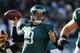 PHILADELPHIA, PA - DECEMBER 23: Nick Foles #9 of the Philadelphia Eagles throws a pass during the first half against the Washington Redskins at Lincoln Financial Field on December 23, 2012 in Philadelphia, Pennsylvania. (Photo by Patrick McDermott/Getty Images)