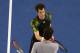 MELBOURNE, AUSTRALIA - JANUARY 25: Andy Murray of Great Britain shakes hands with Roger Federer of Switzerland after Murray won their semifinal match during day twelve of the 2013 Australian Open at Melbourne Park on January 25, 2013 in Melbourne, Australia. (Photo by Quinn Rooney/Getty Images)