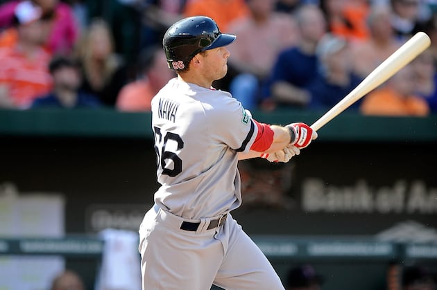 Nava Trying His Hand at First Base for Red Sox
