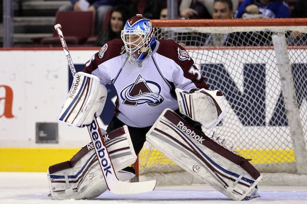 Avalanche's J.S. Giguere to Miss Game vs. Edmonton Oilers