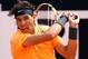 ROME, ITALY - MAY 18: Rafael Nadal of Spain plays a backhand in his match against Tomas Berdych of Czech Republic during day seven of the Internazionali BNL d'Italia 2012 Tennis on May 18, 2012 in Rome, Italy. (Photo by Julian Finney/Getty Images)