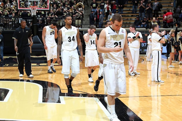 Hoosiers Provide Daunting Challenge for Struggling Purdue Men