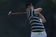 PACIFIC PALISADES, CA - FEBRUARY 15: Sang-Moon Bae of South Korea hits a tee shot on the ninth hole during the second round of the Northern Trust Open at Riviera Country Club on February 15, 2013 in Pacific Palisades, California. (Photo by Jeff Gross/Getty Images)