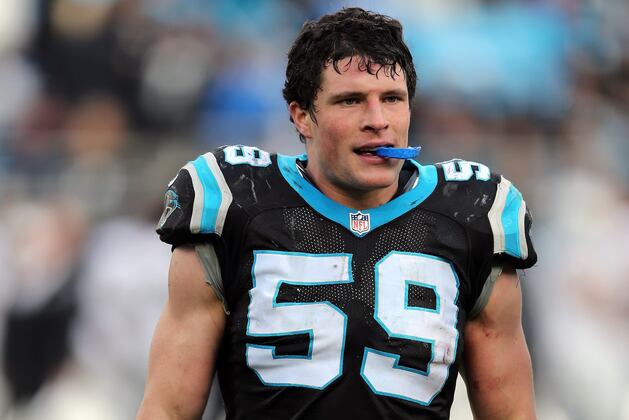 Carolina Panthers LB Luke Kuechly Returns to BC to Tackle Studies